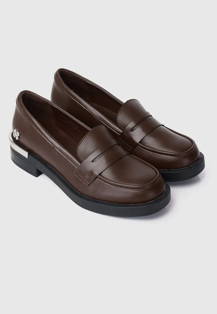 Smile Feels Good Loafers (Brown)