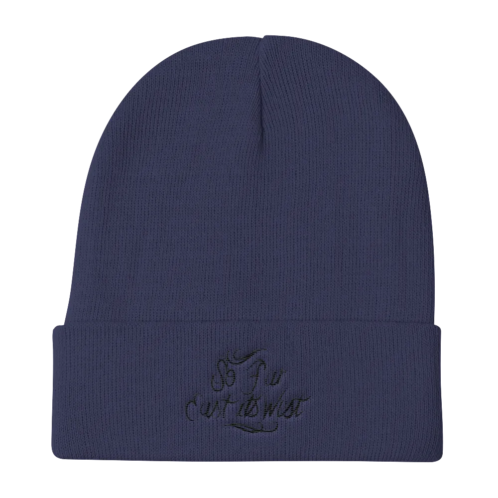 So Far East It's West Knit Beanie