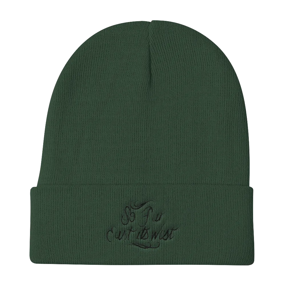 So Far East It's West Knit Beanie