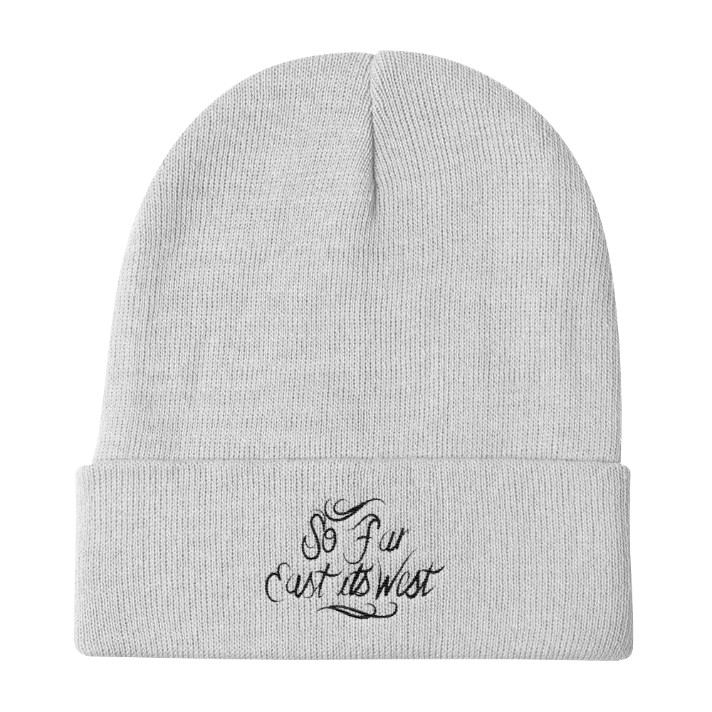 So Far East It's West Knit Beanie