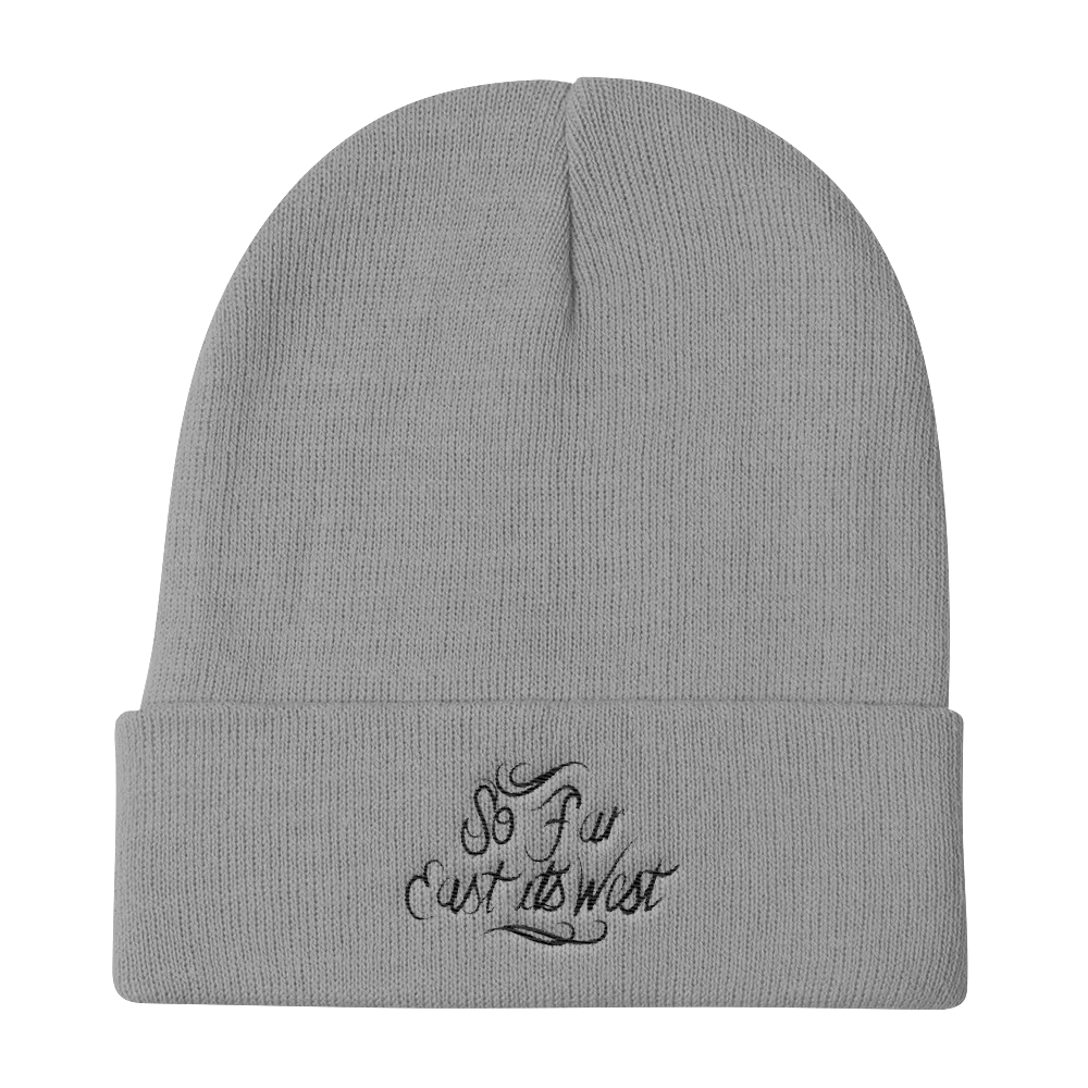 So Far East It's West Knit Beanie
