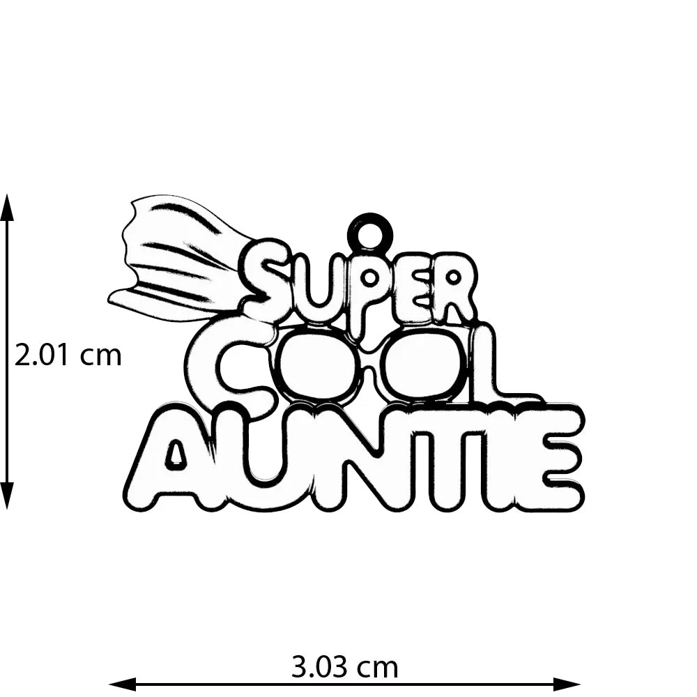 Super Cool Auntie Necklace