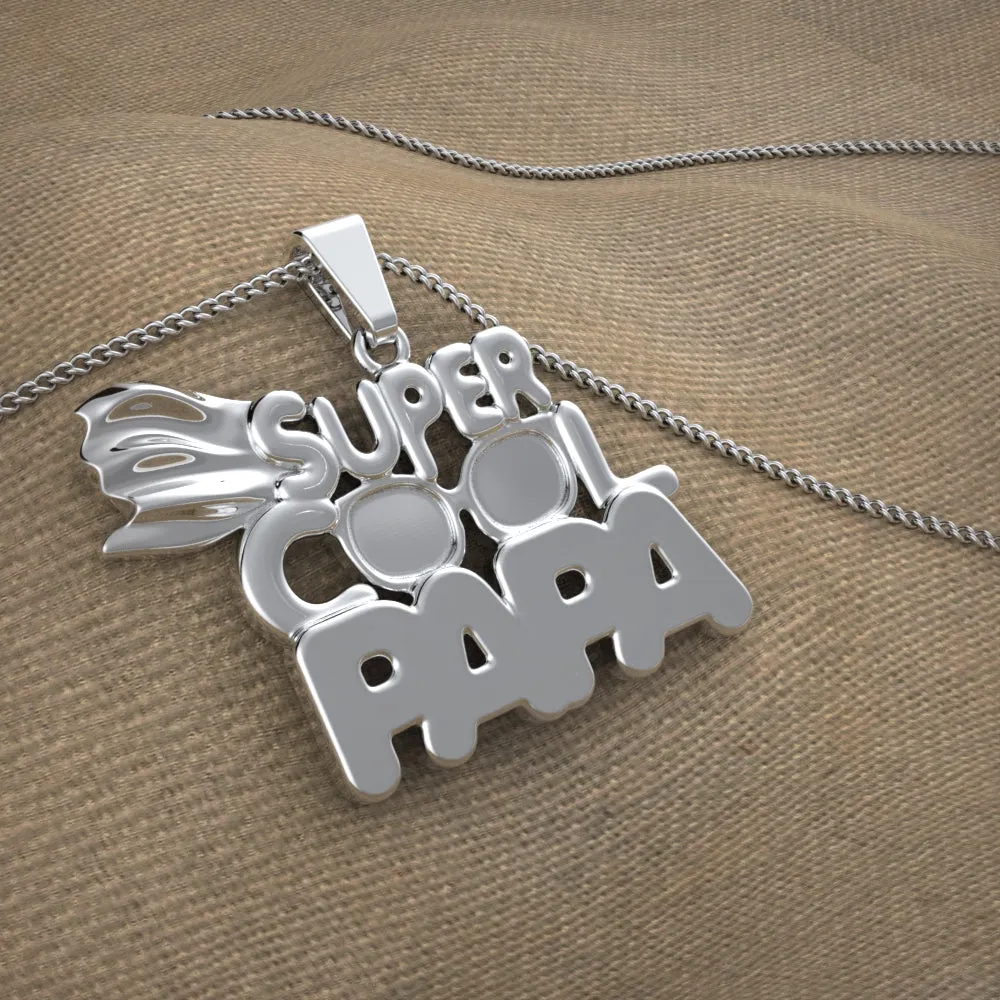 Super Cool Papa Necklace