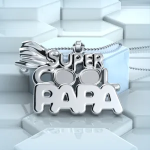 Super Cool Papa Necklace