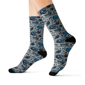 Super Football Essentials Stylish Sublimation Socks