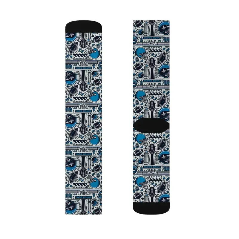 Super Football Essentials Stylish Sublimation Socks