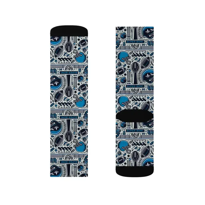 Super Football Essentials Stylish Sublimation Socks