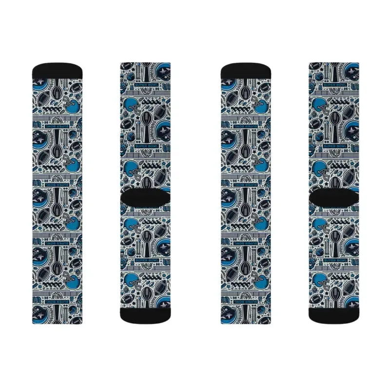 Super Football Essentials Stylish Sublimation Socks