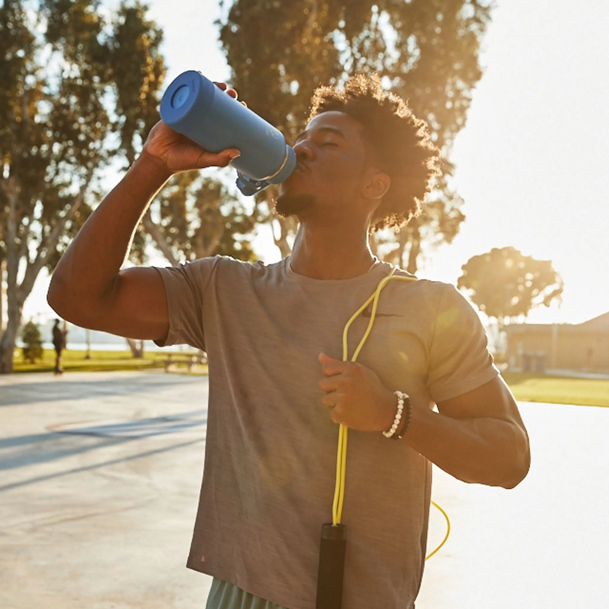 Takeya Active 950ML Stainless Steel Water Bottle With Spout Lid