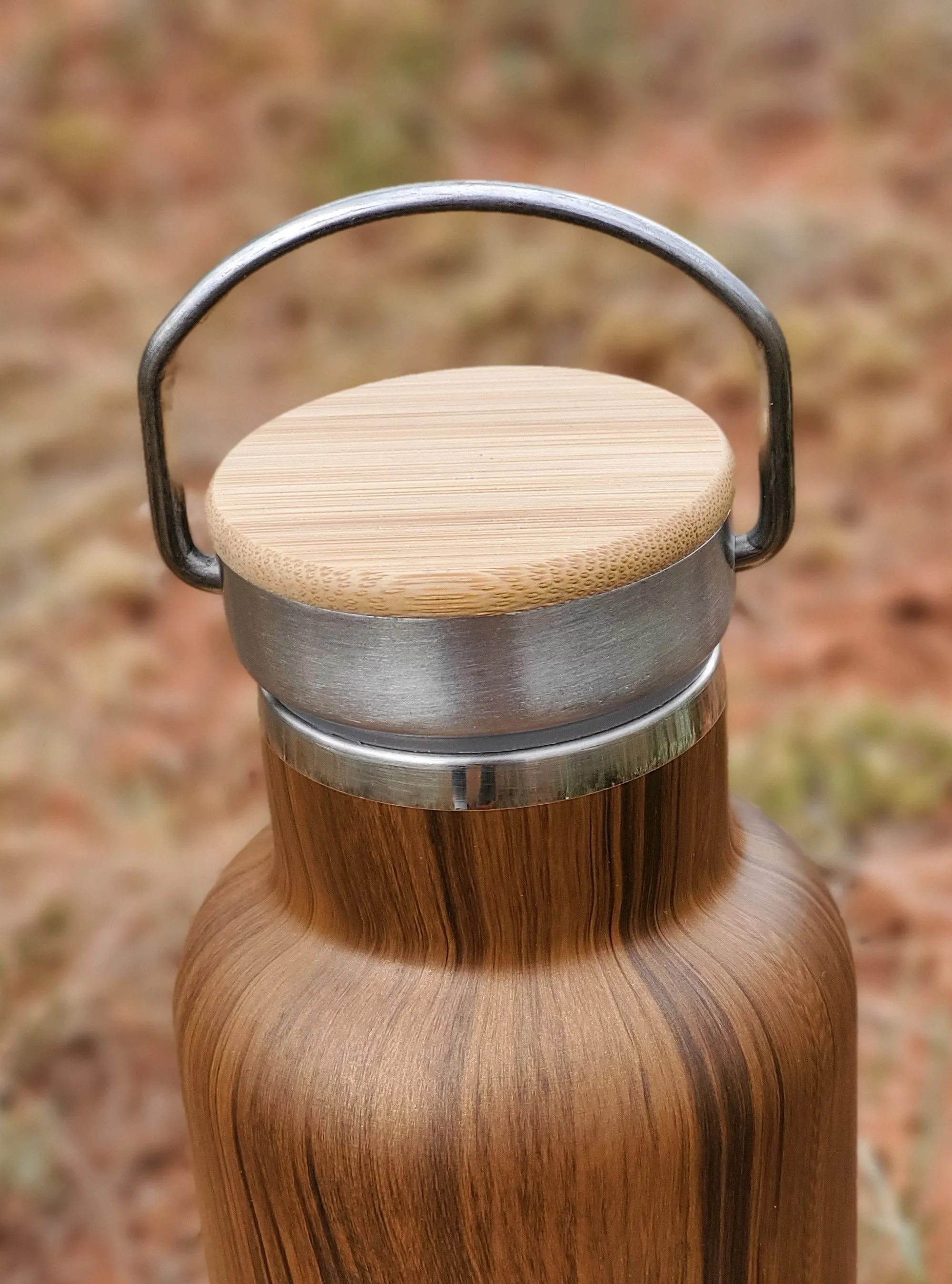 Teak Wood Tumbler and Water Bottle