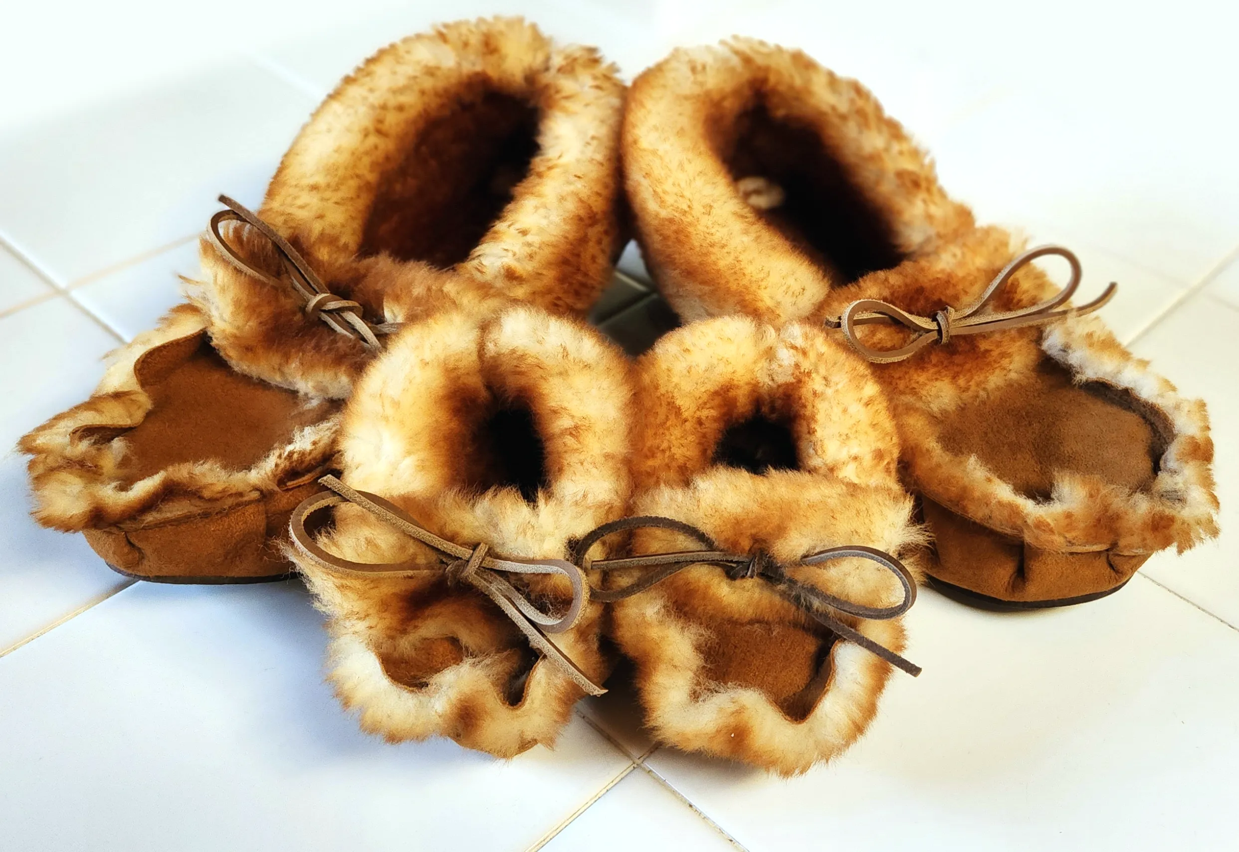 Teepee Creepers Kid's Mocassin Slippers