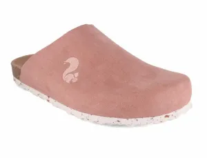 Thies Women clogs Eco Bio 'Full Slide', light pink