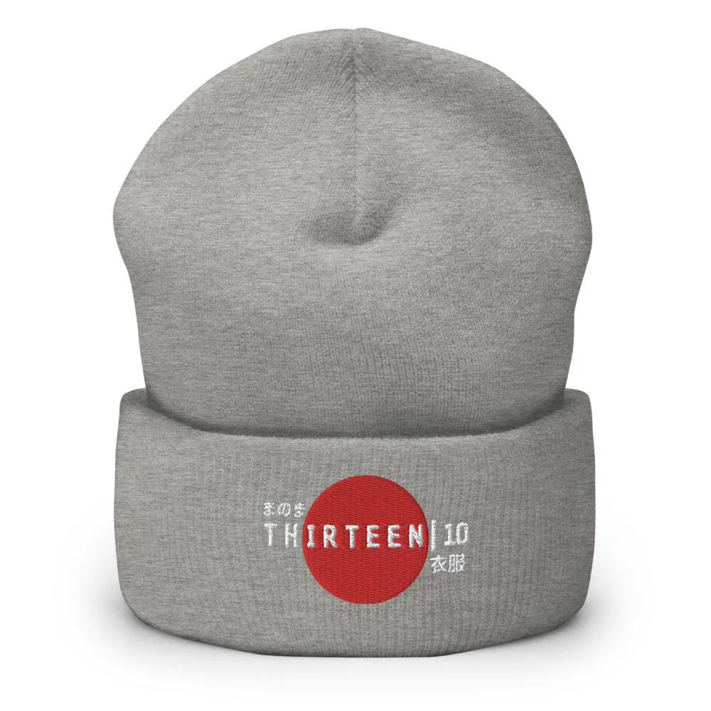 Thirteen | 10 Apparel Japan Logo Cuffed Beanie