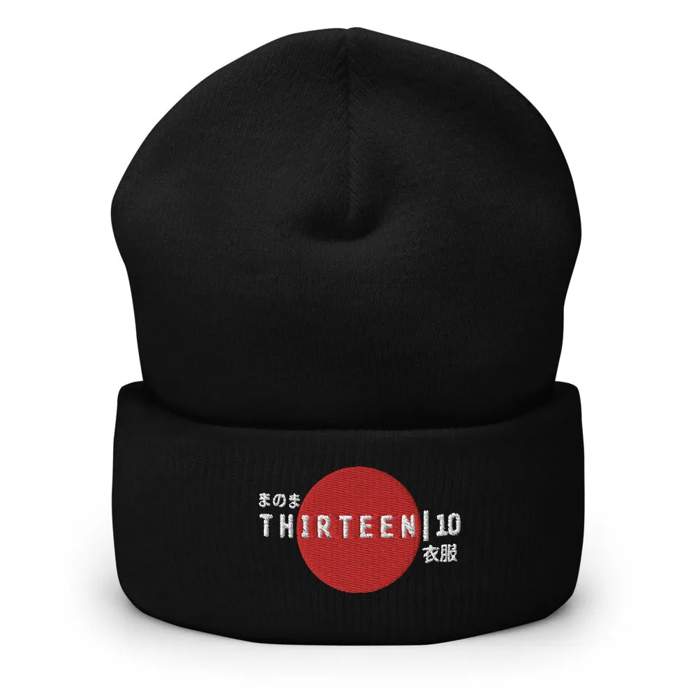 Thirteen | 10 Apparel Japan Logo Cuffed Beanie
