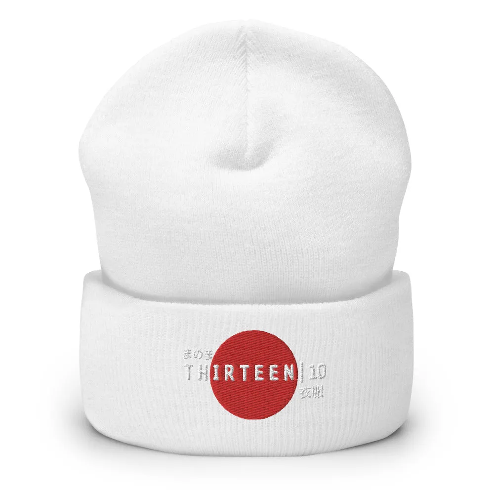 Thirteen | 10 Apparel Japan Logo Cuffed Beanie