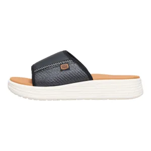 Tide Espadrille Slide - Black/Egret