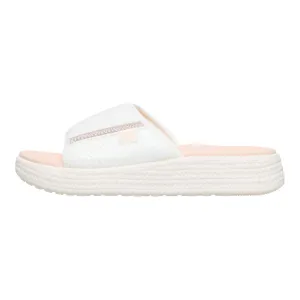Tide Espadrille Slide - Off White/Tan