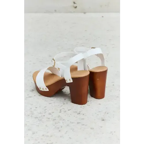 Time After Time Woode Heels