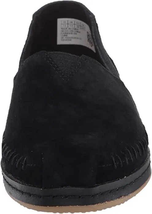 TOMS Women's Alpargata Espadrille, Size: 5.5 B(M) US, Color: Black Npig Nubuck Su