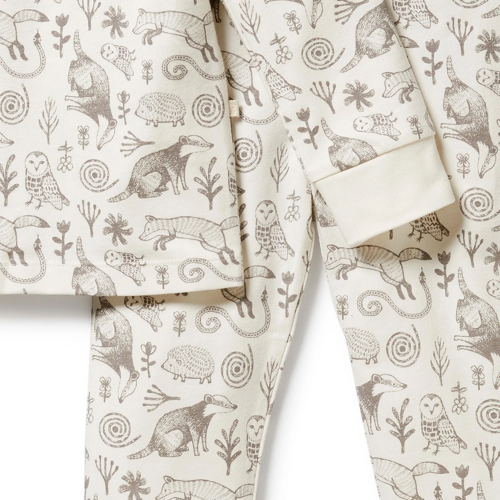 Tribal Woods Organic Long Sleevedd Pyjamas