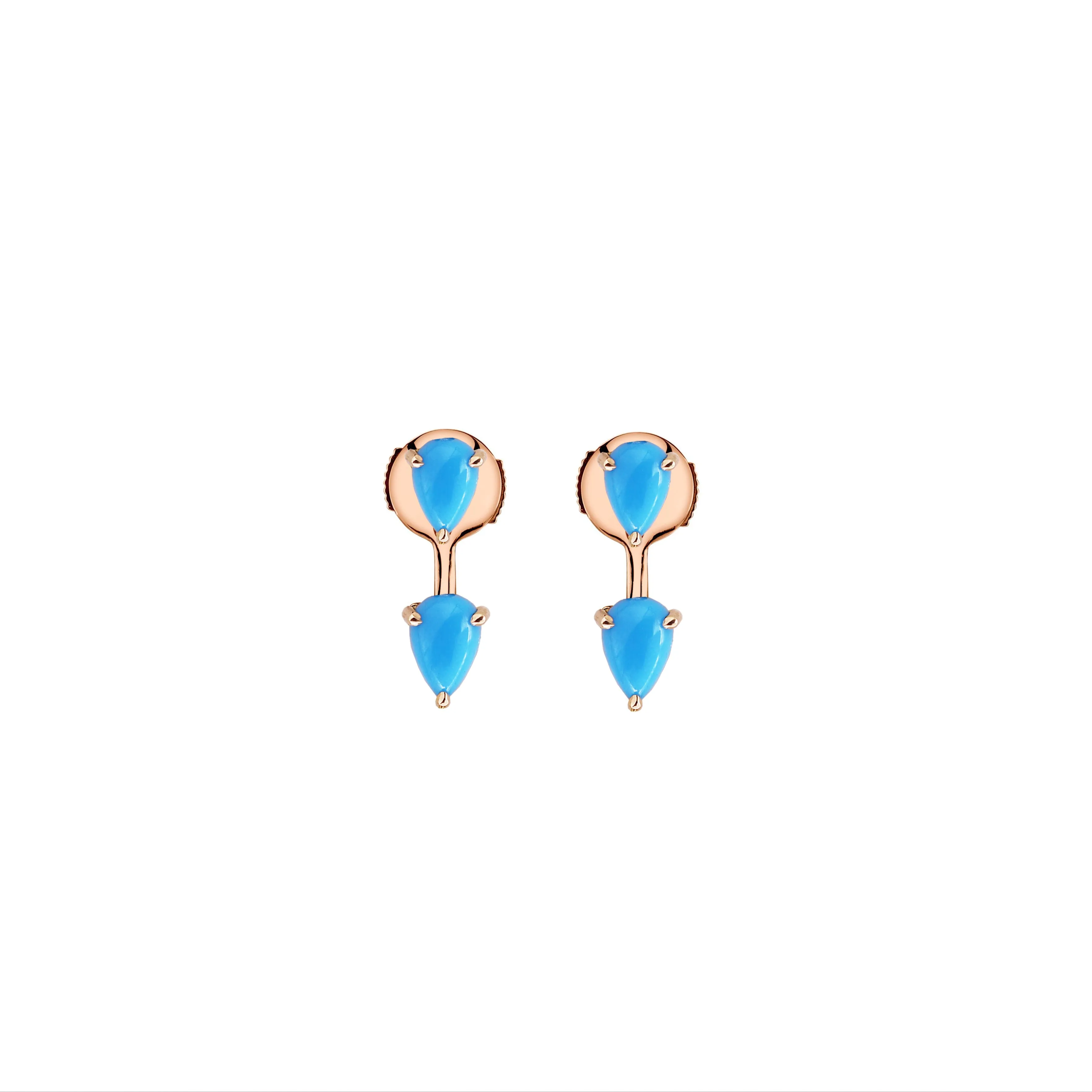 Turquoise Jacket Earring
