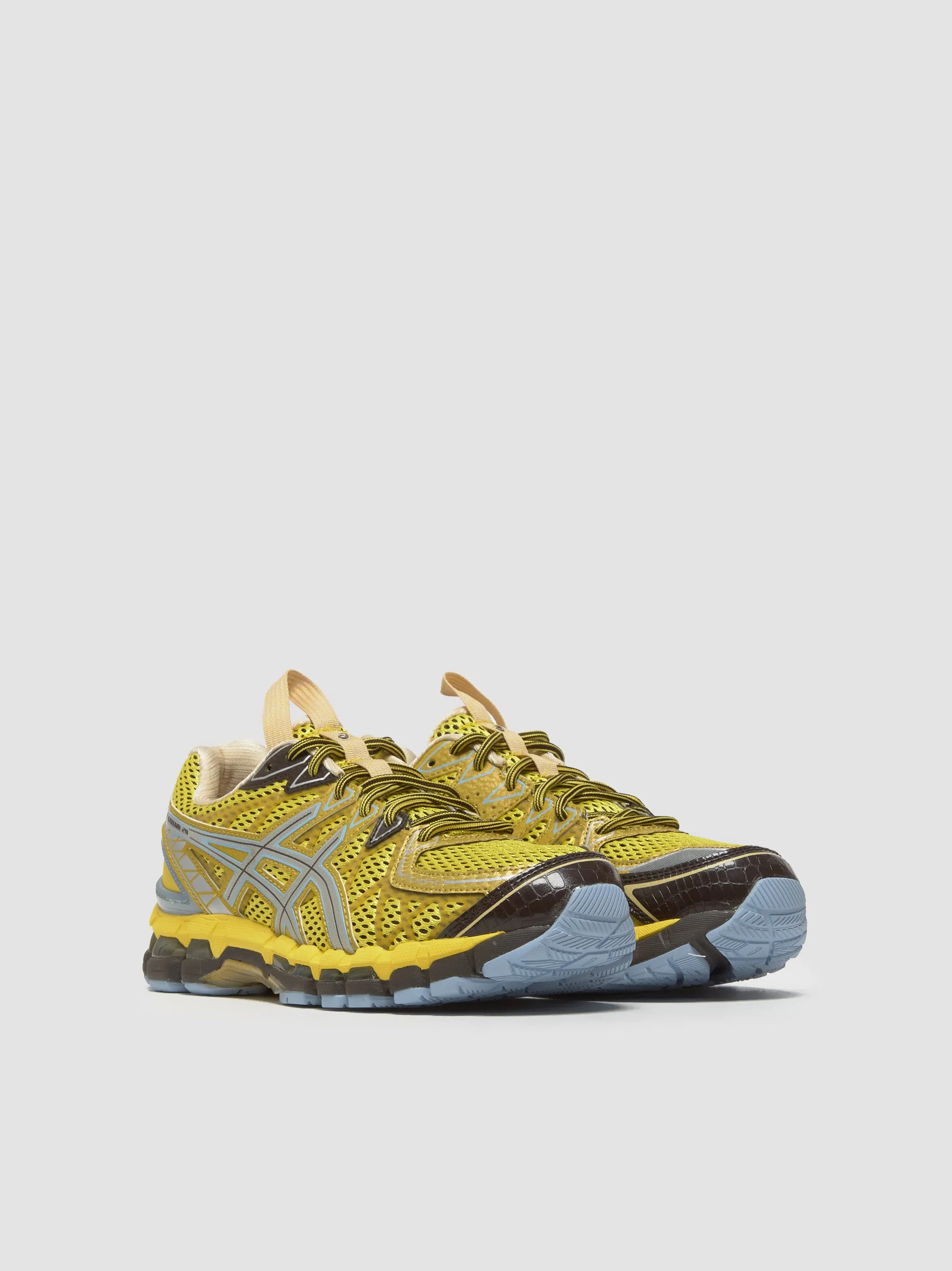 UB9-S GEL-KAYANO 20 Sneaker in Vibrant Yellow & Pure Silver