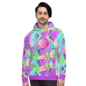 Unisex Hoodie, 80s Memphis Festival