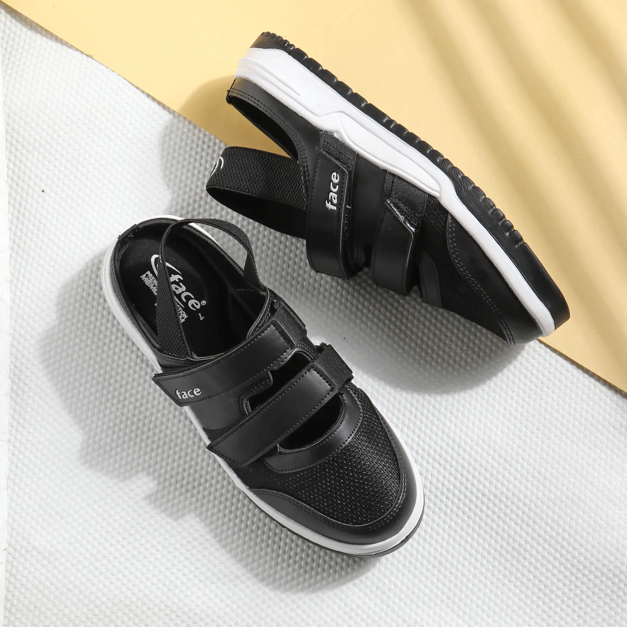 Urban 07 BLACK Summer Clog Shoes