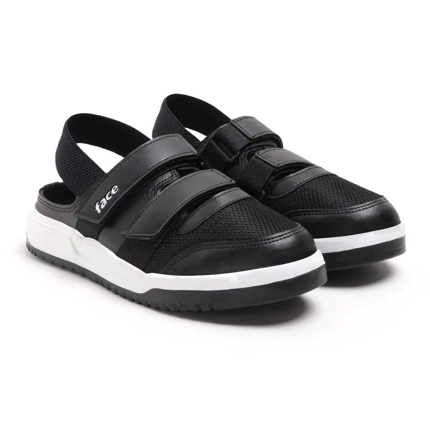 Urban 07 BLACK Summer Clog Shoes