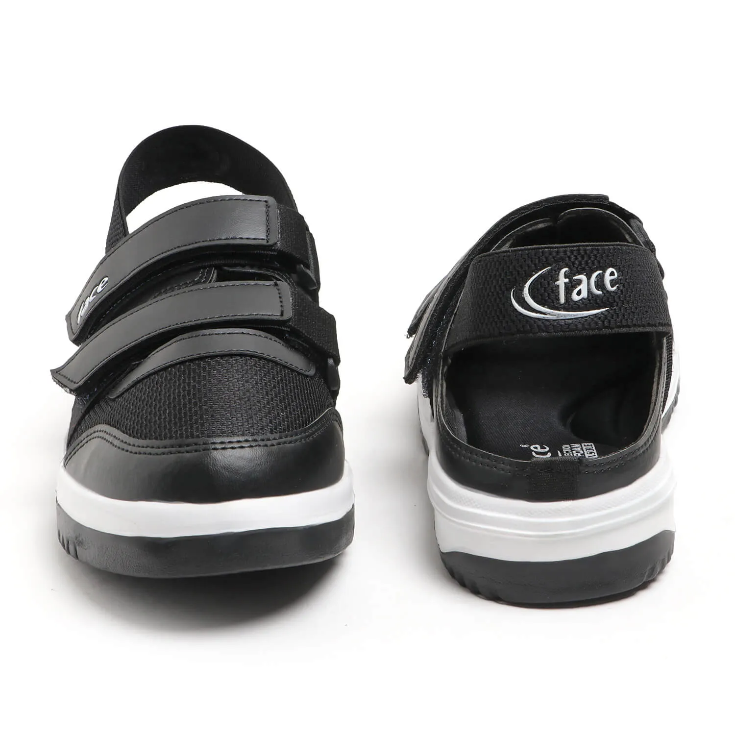 Urban 07 BLACK Summer Clog Shoes