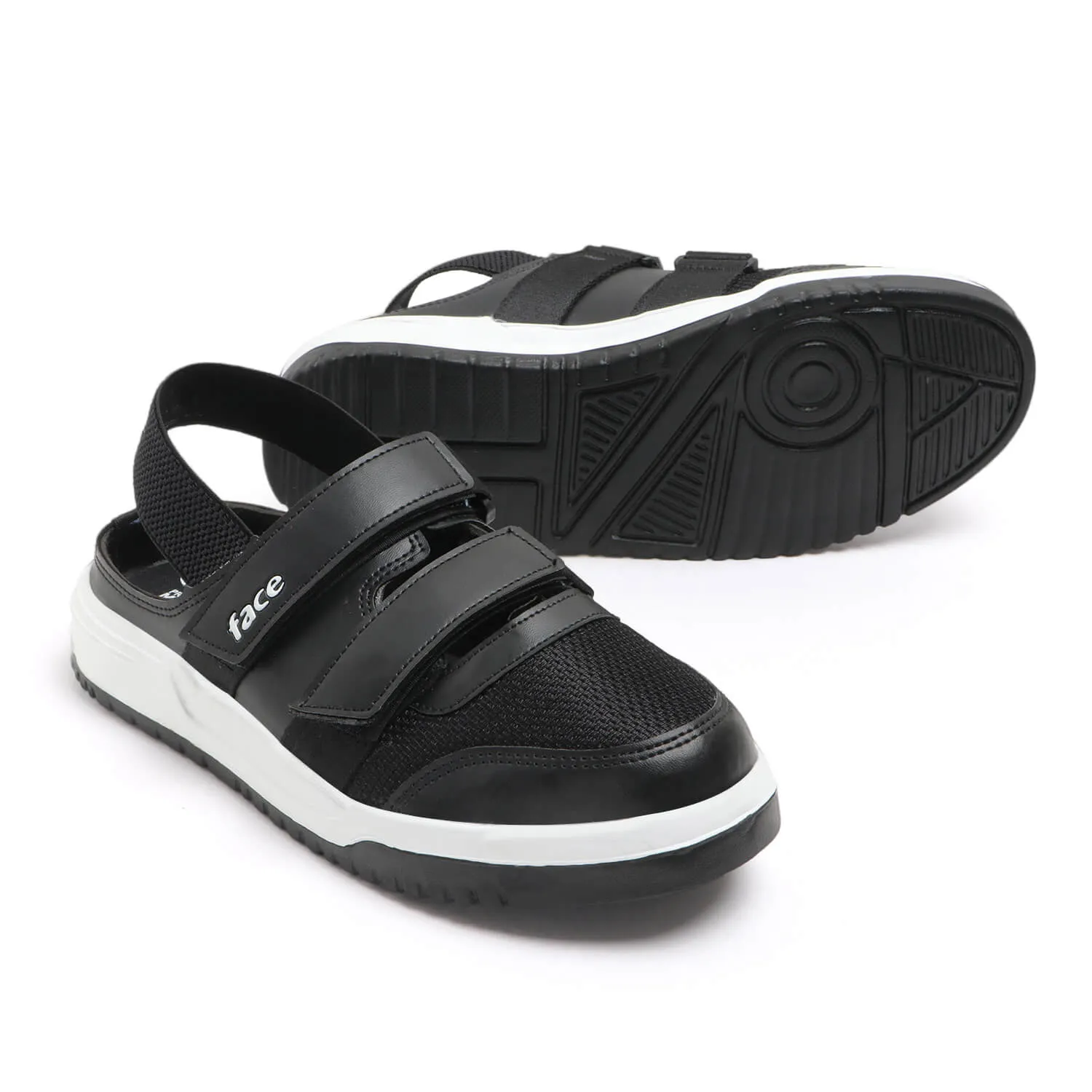 Urban 07 BLACK Summer Clog Shoes