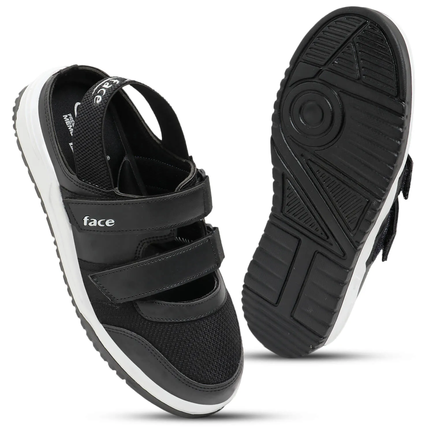 Urban 07 BLACK Summer Clog Shoes