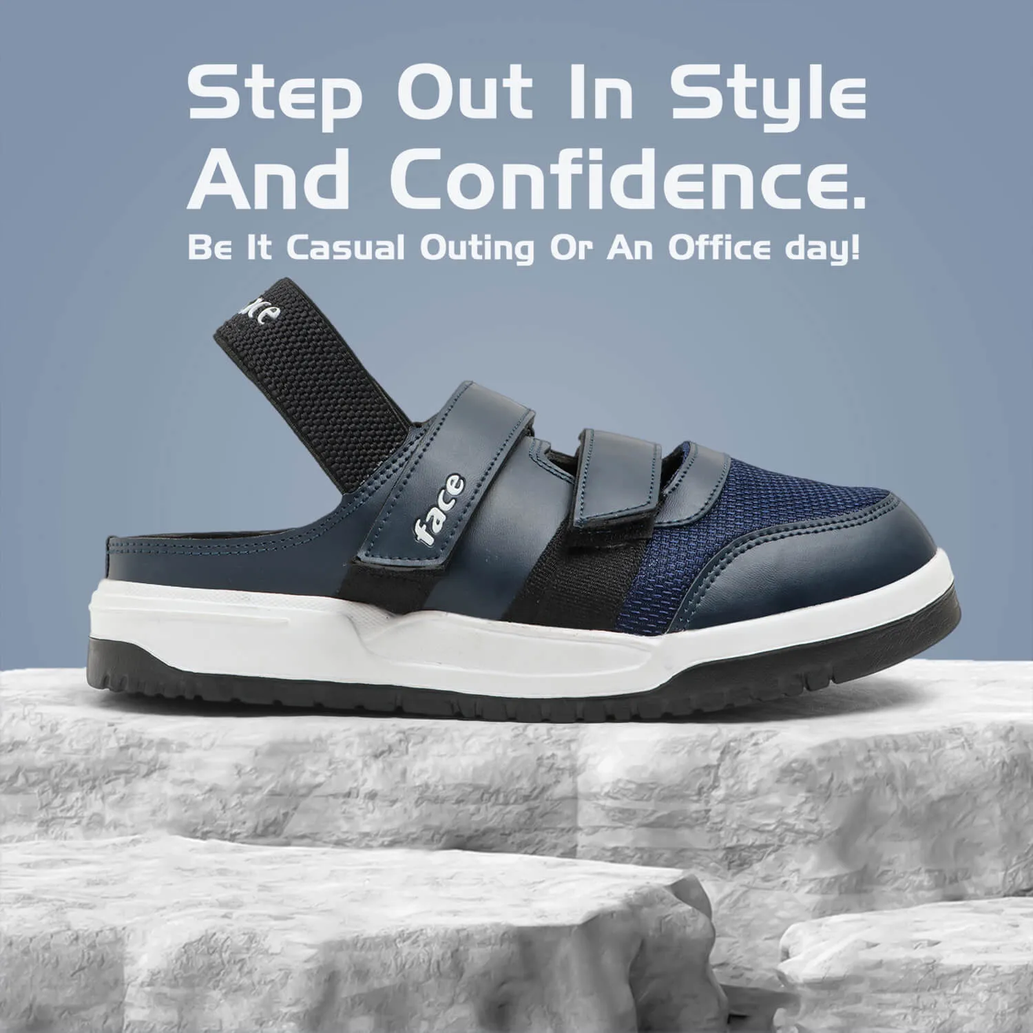 Urban 07 NAVY Summer Clogs Shoes