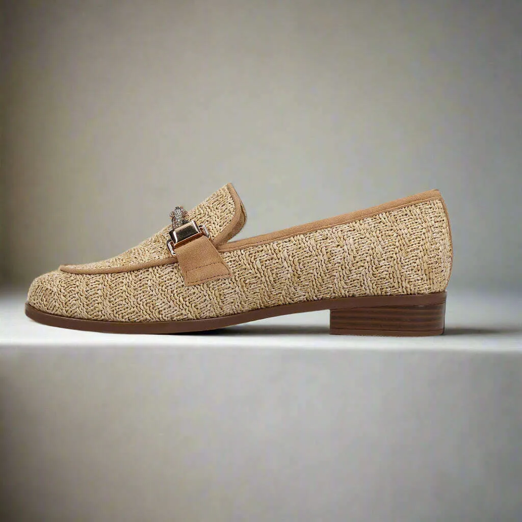 VANELI - Kaffle - Natural Raffia