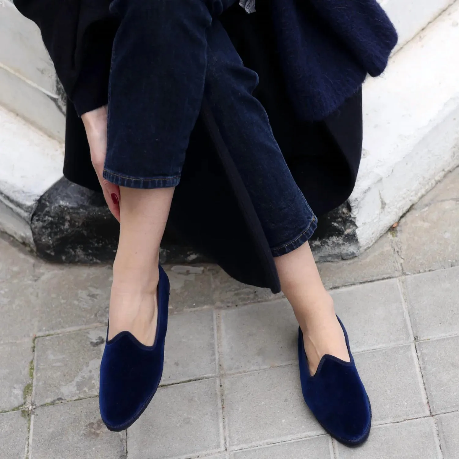 Velvet Loafers