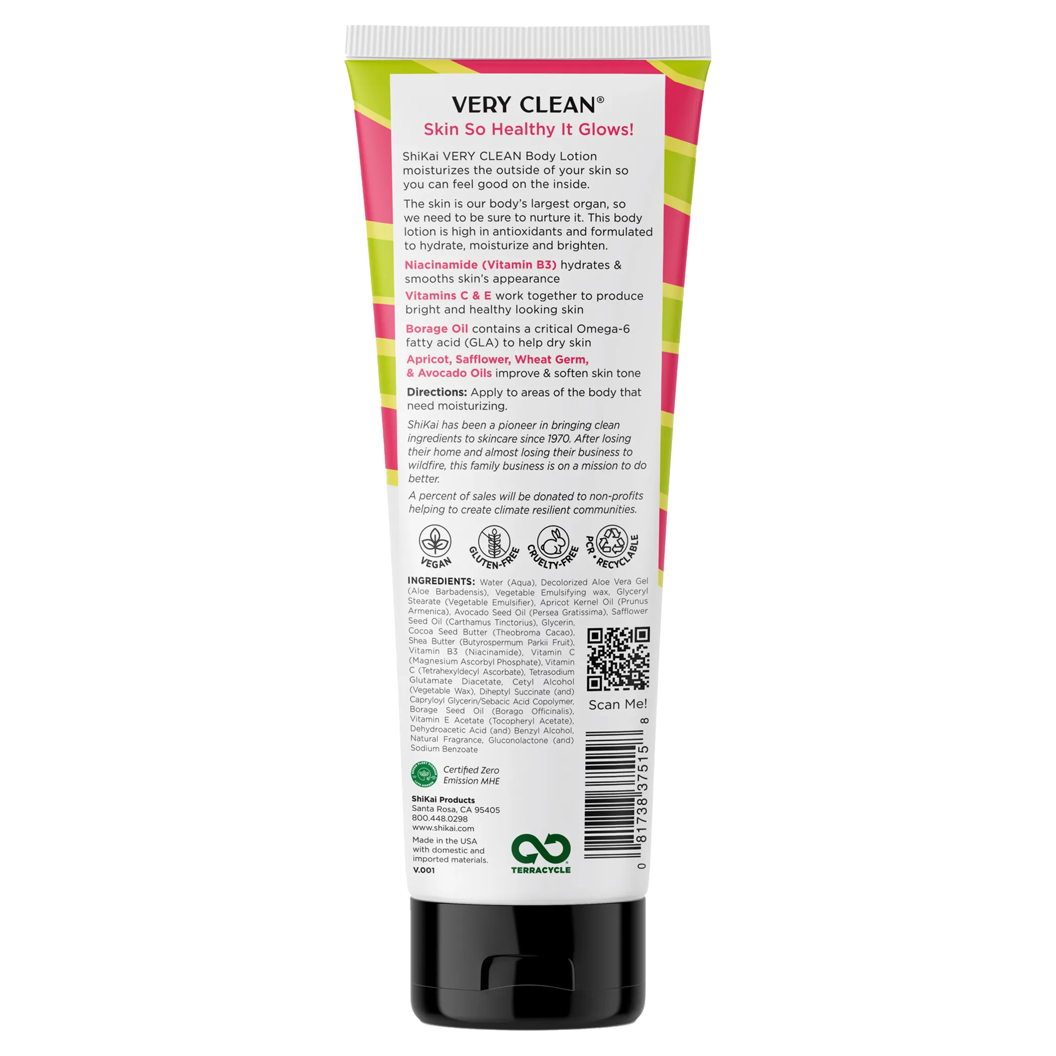 Very Clean Juicy Watermelon Body Lotion