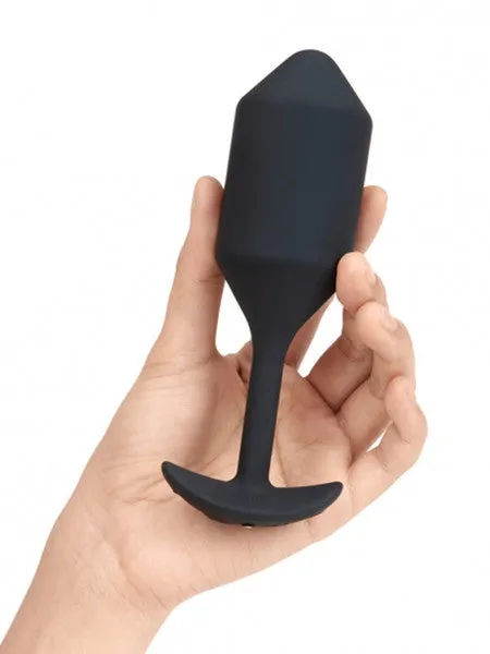 VIBRATING SNUG PLUG XL BLACK