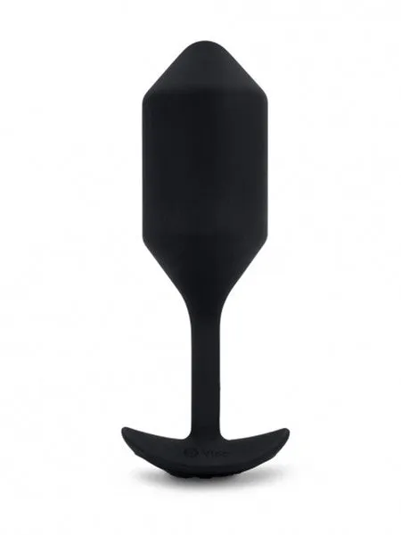 VIBRATING SNUG PLUG XL BLACK