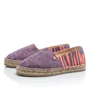 WATERCOLOR | PURPLE ZEBRA