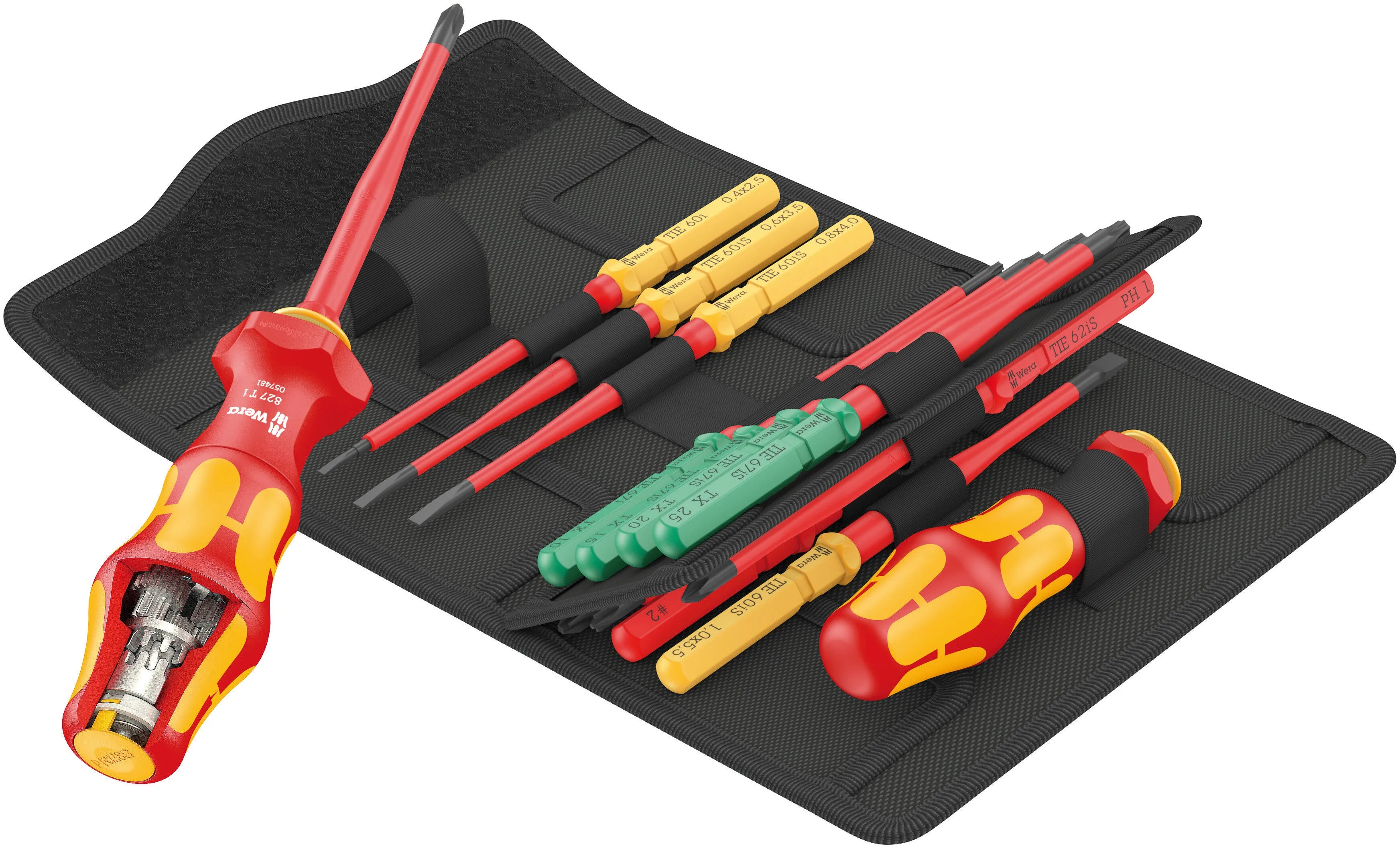 Wera - Kraftform Kompakt Turbo i Imperial 1 Tool Finder, 16pc - 05006641001