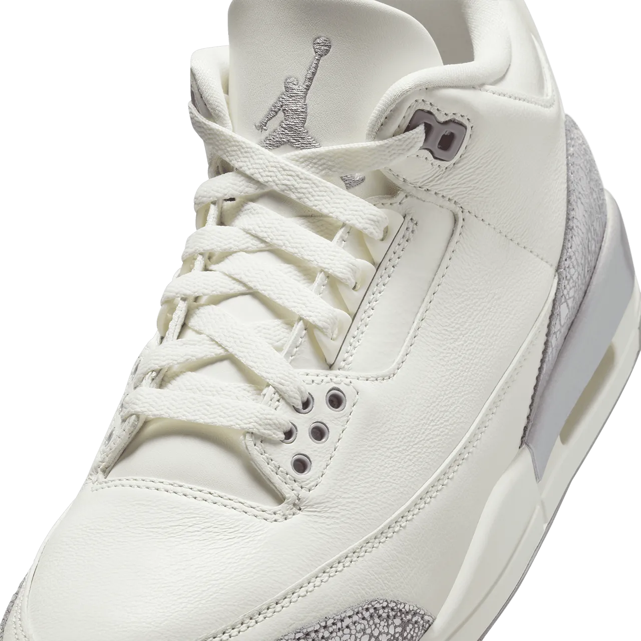 Wmns Air Jordan 3 Retro 'Sail and Cement Grey'