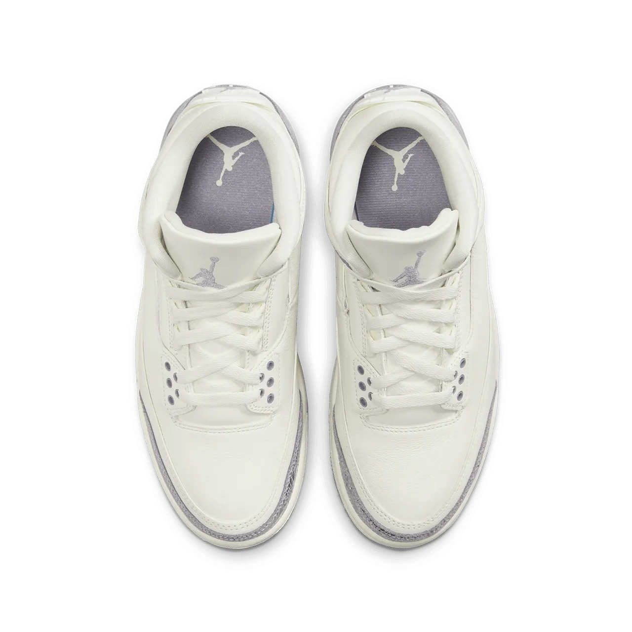 Wmns Air Jordan 3 Retro 'Sail and Cement Grey'