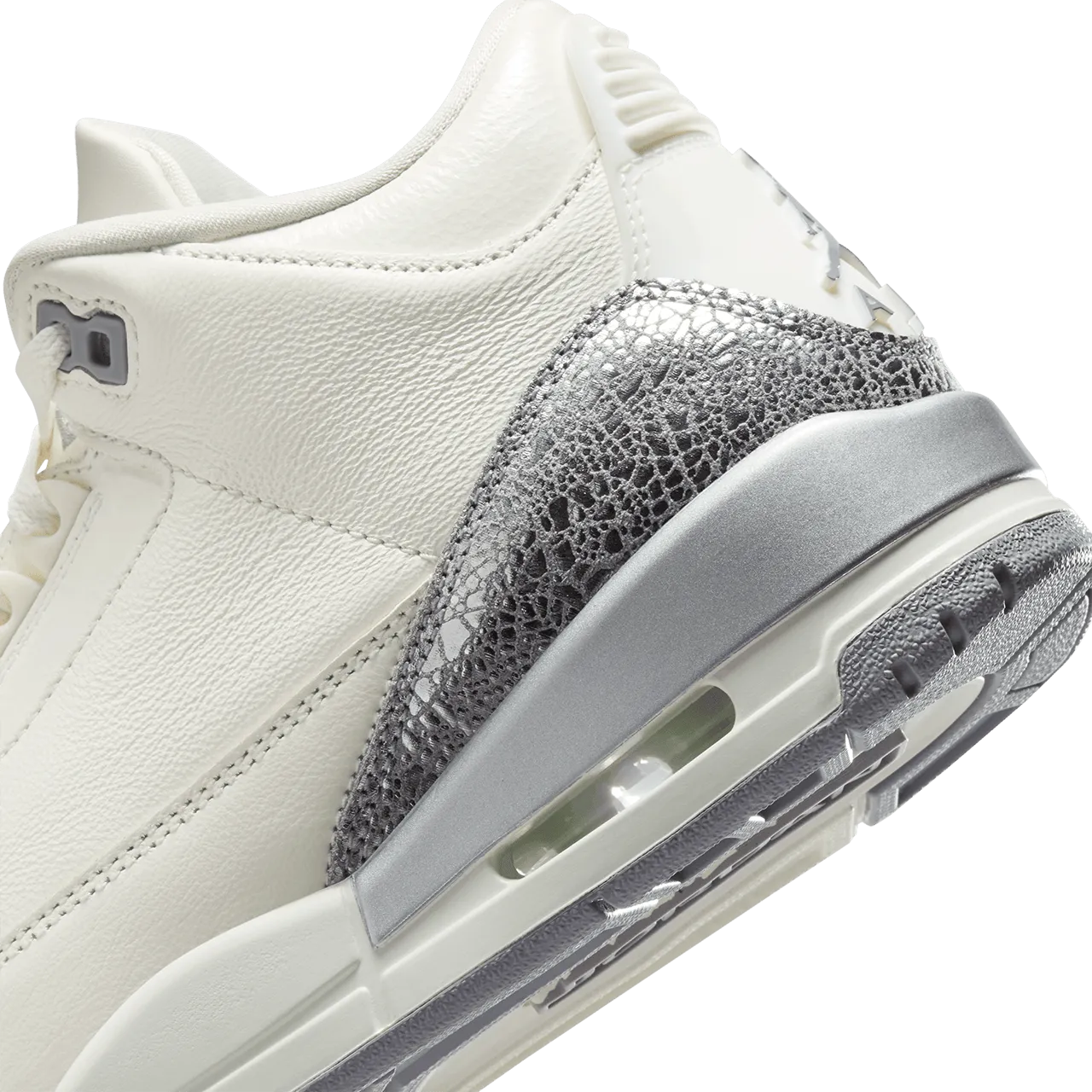 Wmns Air Jordan 3 Retro 'Sail and Cement Grey'