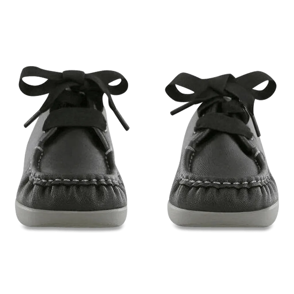 Women's Bounce Lace Up Moc in Raven