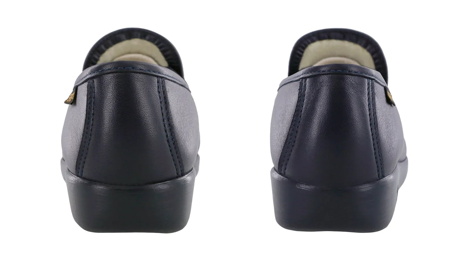 Women's Classic Slip On Loafer in Navy