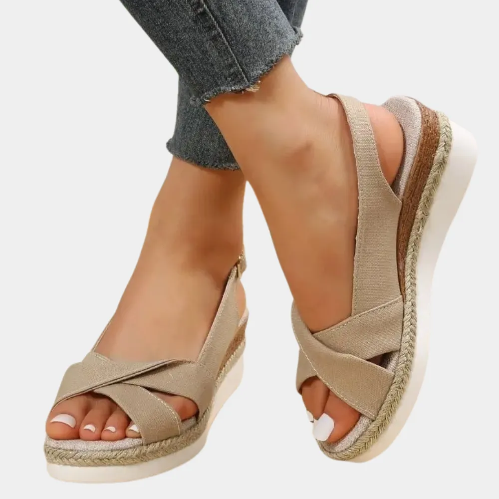 Women's Cotton Espadrille Flats