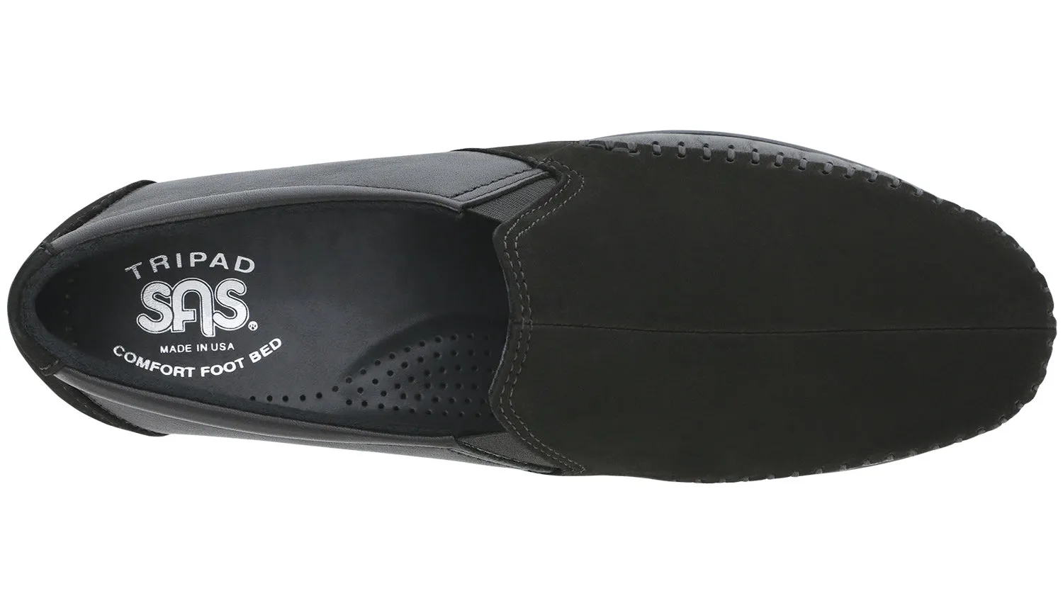 Women's Dream Slip On Loafer in Charcoal Black
