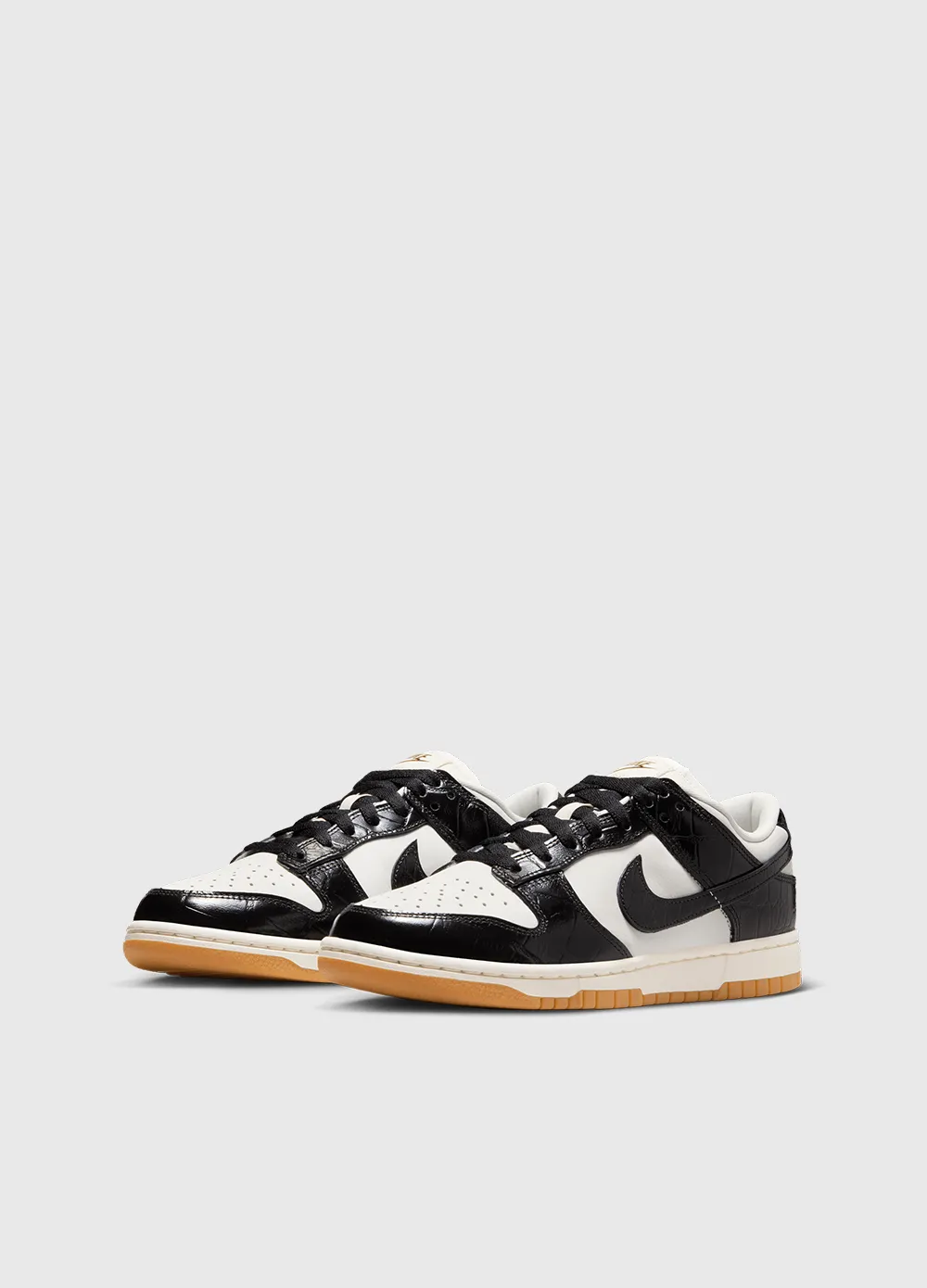 Women's Dunk Low 'Black Croc' Sneakers
