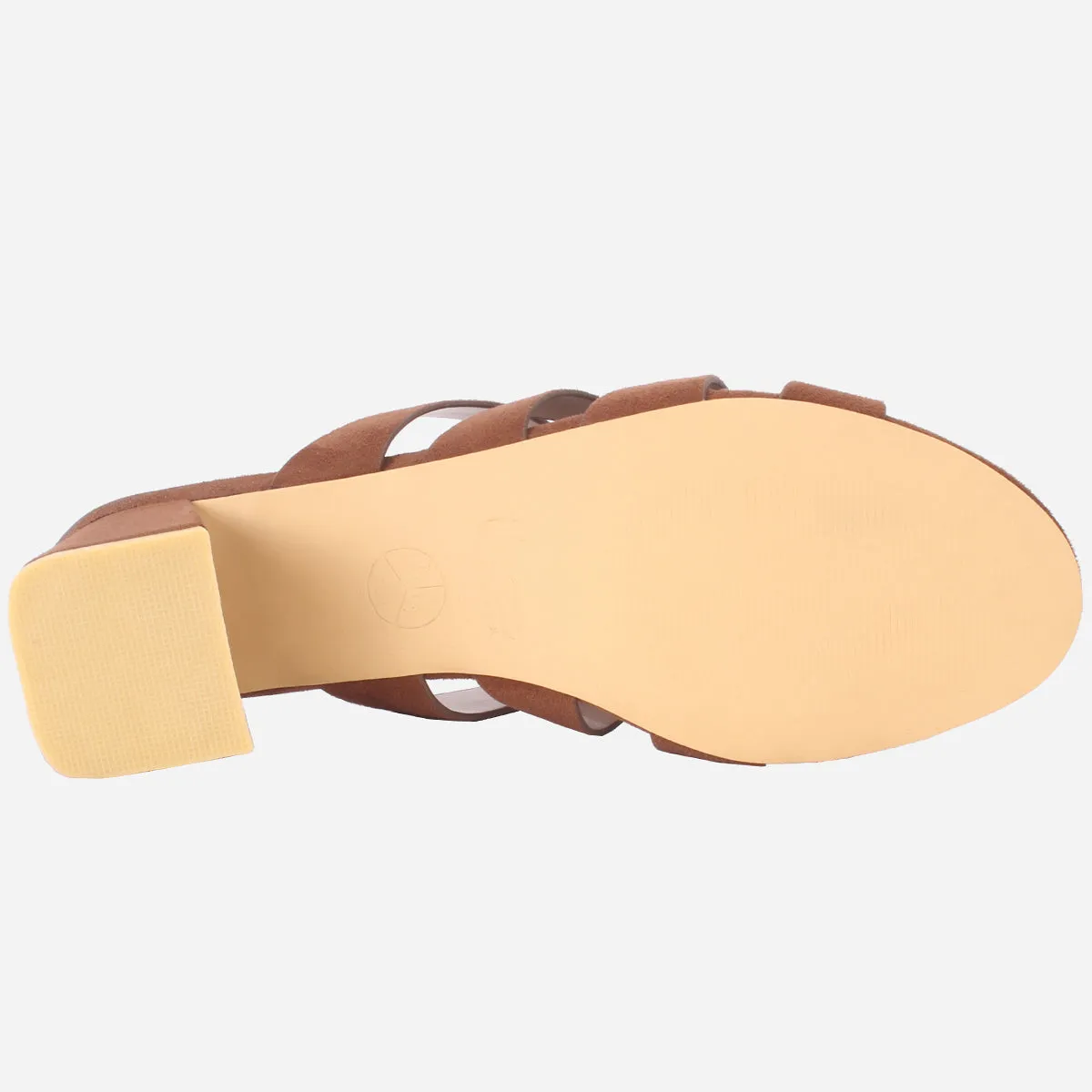 Womens "CHANTRIA" Open Toe Block Heel Sandals