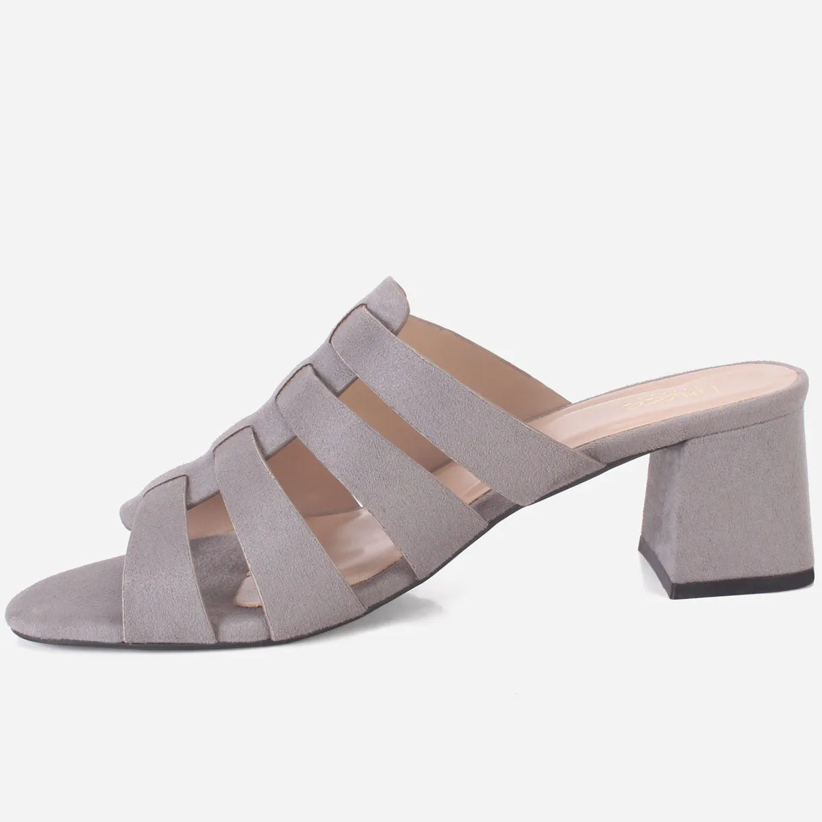 Womens "CHANTRIA" Open Toe Block Heel Sandals